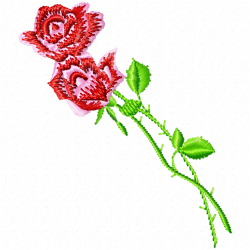 Flowers Embroidery Design 10